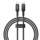 Baseus Unbreakable Sıyah 100W 200 Cm Pd Type-C To Type-C Şarj Kablosu P10355800111-01 