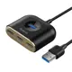 Baseus Square Sıyah 4In1 100 Cm Usb Hub Çıkış:Usb X4 Giriş:Usb Cahub-Ay01 