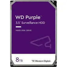 Wd 8 Tb Wd85Purz 3.5 Purple Sata3 5640Rpm 256Mb 7/24 Güvenlik Harddiski