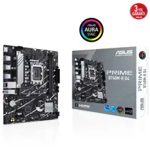 Asus Prime B760M-R D4 1700P Hdmi 90Mb1Ha0-M0Eay0