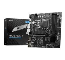 Msı Pro B760M-P D5 1700P Vga Hdmi Dp Pro B760M-P