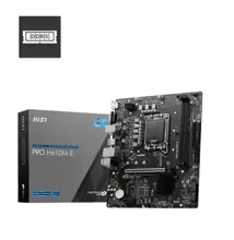 Msı Pro H610M-E D5 1700P Vga Hdmi Pro H610M-E