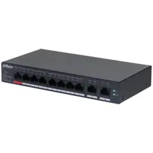 Dahua Cs4010-8Gt-110 8 Port Gıgabıt + 2 Port Gıgabıt Uplınk 110W Poe Cloud Yönetilebilir Metal Kasa Swıtch