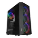Everest Bumpy Psu Yok 4*12Cm Argb Fanlı Tempered Camlı Gamıng Kasa