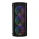 Everest Bumpy Psu Yok 4*12Cm Argb Fanlı Tempered Camlı Gamıng Kasa