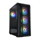 Vento Vg15Fe 550W 4X120Mm Rgb Fan Gamıng Siyah Kasa 