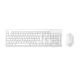 Lenovo Lecoo Kablosuz Türkçe Q Klavye Mouse Set Beyaz Kw200-B 