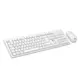 Lenovo Lecoo Kablosuz Türkçe Q Klavye Mouse Set Beyaz Kw200-B 