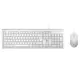 Lenovo Lecoo Usb Kablolu Türkçe Q Klavye Mouse Set Beyaz Cm101-B 
