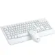 Lenovo Lecoo Usb Kablolu Türkçe Q Klavye Mouse Set Beyaz Cm105-B 