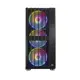 PowerBoost VK-H002B USB3.0 4x14cm ARGB Fanlı Mesh Panel Siyah kasa (PSU Yok) H02