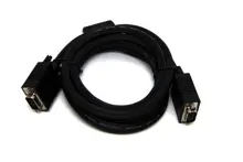 Beek Bc-Dsp-Vg-Mm-15-1 Vga Monitör Kablosu Dsub 15 Erkek Dsub 15 Erkek 15 Metre 2X Ferrite Filtreli Siyah Renk