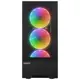 Everest Dusk Peak 600W Temperli Cam 4X12Cm Rgb Fan Atx Mıdı Tower Gamıng Oyuncu Kasası 