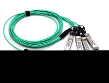 Beek 40G QSFP+ - 4x10G SFP+, AOC Kablosu, 3 metre