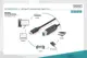 Digitus Ak-300149-010-S Usb Tip-C Bağlantı Kablosu Tip C (Usb 3.1) Erkek Tip B Erkek 1 Metre Gen2 3A 10Gb 3.1 Versiyon Ce Siyah Renk
