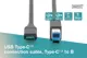 Digitus Ak-300149-010-S Usb Tip-C Bağlantı Kablosu Tip C (Usb 3.1) Erkek Tip B Erkek 1 Metre Gen2 3A 10Gb 3.1 Versiyon Ce Siyah Renk
