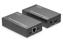 Digitus Ds-55517 Hdmı Ip Sinyal Uzatma Seti Alıcı (Receiver) Ve Verici (Transmitter) Birim Dahil 120 Metre Full Hd 1080P Tek Noktadan Çok Noktaya