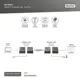 Digitus Ds-55517 Hdmı Ip Sinyal Uzatma Seti Alıcı (Receiver) Ve Verici (Transmitter) Birim Dahil 120 Metre Full Hd 1080P Tek Noktadan Çok Noktaya