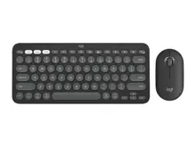 Logitech 920-012245 Pebble 2 Bluetooth Klavye & Mouse Set Siyah