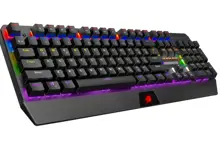 Gamebooster Gb-G5R Q Usb Defender Red Switch Siyah Rainbow Mekanik Türkçe Klavye