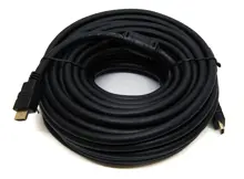 Bc-Dsp-Ha-Mm-20-1 Beek Hdmı High Speed With Ethernet Bağlantı Kablosu (Hdmı 1.4), Hdmı Tip A Erkek &Lt;-&Gt; Hdmı Tip A Erkek, 4K X 2K@30Hz, Altın Kaplama, Ferrite Filtreli, 20 Metre&Lt;Br&Gt;Beek Hdmı 1.4 M/M, 4K X 2K@30Hz, Gold With Ferrites, 20M
