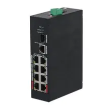 Dahua Pfs3110-8Et-96-V2 8 Port 10/100 + 1Xgb Rj45/Sfp 96W Poe Endüstriyel Swıtch 