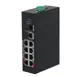Dahua Pfs3110-8Et-96-V2 8 Port 10/100 + 1Xgb Rj45/Sfp 96W Poe Endüstriyel Swıtch 