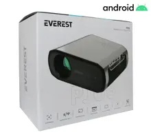 Everest Pj06 Gri- Siyah 1080P 9800 Lümens Tripodlu Android 9.0 4K Destekli Full Hd Projeksiyon Cihaz