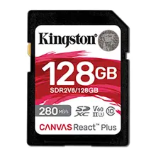Kingston 128GB React+ SDXC SDR2V6/128GB