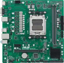 ASUS PRO A620M-DASH-CSM AMD A620 AM5 DDR5 6400 HDMI VGA M2 USB3.2 mATX DASH destekli network bağlantısı ASUS 5X PROTECTION III