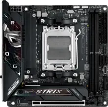 ASUS ROG STRIX B850-I GAMING WIFI AMD B850 AM5 DDR5 6400 DP HDMI 3X M2 USB3.2 WİFİ 6E BT AURA RGB 2.5GBİT LAN ATX ARMOURY CRATE AI SUİTE 3 PCIE SLOT Q RELEASE