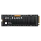 WD Black SN850X WDS400T2XHE 4TB 7300/6600 Gen4 Soğutuculu NVMe PCIe M.2 2280 SSD