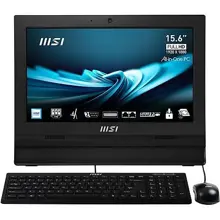 MSI PRO AP162T ADL-017XEU 15.6 FHD (1920X1080) INTEL N100 4GB DDR4 256GB SSD FDOS DOKUNMATIK SIYAH AIO PC