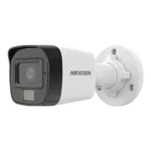 Hikvision DS-2CD1021G2-LIUF 2Mpix, 2,8mm Lens,  H265+,20Mt Gece Görüşü, Hybrid Light, SD Kart,Dahili Mikrofon, PoE, Bullet IP Kamera
