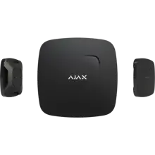 AJAX  FireProtect, Kablosuz, Isı ve Duman Dedektörü, SİYAH