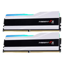 F5-6000J3636F16GX2-TZ5RW  GSKILL Trident Z5 RGB Beyaz DDR5-6000Mhz CL36 32GB (2x16GB) DUAL (36-36-36-96) 1.35V