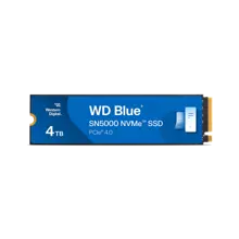 WD Blue SN5000 WDS400T4B0E 4TB 5500/5000 Gen4 NVMe PCIe M.2 2280 SSD