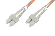 BC-FO-5SCSC-10 Beek SC - SC Fiber Optik Patch Kablo, Multimode OM 2 50/125 Duplex, 3.0mm, LSZH, 10 metre<br>Beek SC/UPC-SC/UPC, MM OM2 50/125 DX, 3.0mm, LSZH, 10M