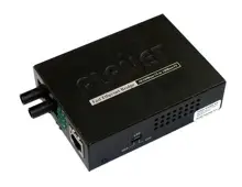 PL-FT-801 Bridge Media Converter<br>
10/100Base-TX - 100Base-FX (ST, MM)<br>
2km