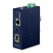 PL-IGT-815AT Endüstriyel Tip Kompakt Media Converter<br>
100/1000BASE-X <-> 10/100/1000BASE-T<br>
Industrial Compact 100/1000BASE-X to 10/100/1000BASE-T Media Converter