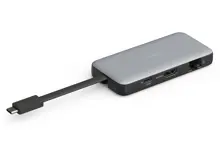 DA-70916 Digitus USB-C Travel Docking Station, 7-Port<br>
1 x HDMI port<br>
2 x USB 3.2 Gen 1 port<br>
1 x RJ45 port<br>
1 x SD yuva<br>
1 x MicroSD yuva<br>
1 x PD (Power Delivery) port