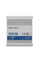 TE-TSW100 Endüstriyel Yönetilemeyen PoE+ Switch (Industrial Unmanaged PoE+ Gigabit Switch)<br>
5 x 10/100/1000 Ethernet port: 4 x PoE, 1 x Uplink