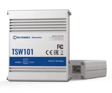 TE-TSW101 Otomotiv Sektörü için Yönetilemeyen PoE+ Switch (Automotive Unmanageable PoE+ Switch)<br>
5 x 10/100/1000T<br>
Port 1-4 PoE+ (60 Watt PoE bütçesi)<br>
Otomotiv ortamında kullanım için 9-30 VDC güç kaynağı ile beslenebi