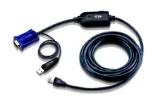 ATEN-KA7970 USB VGA KVM Adaptörü,  4.5 metre<br>
USB VGA KVM Adapter,  4.5m