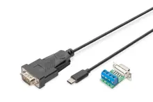 DA-70168 DIGITUS USB-C™ Serial Adapter, USB-C™ - RS485 (USB Typ-C to RS485 Converter cabel 1m cable length, FTDI chipset )