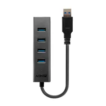 LIN-43324 4 Port USB 3.0 Hub, 30cm Sabit USB Tip A Kablolu<br>
4 Port USB 3.0 Hub with 30cm fixed USB Type A Cable
