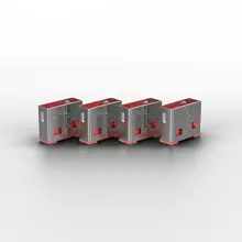 LIN-40460 USB A Tipi Port Kilidi (Anahtar Hariç) – 10’lu Paket, Pembe Renk<br>
LIN- 40450 & LIN-40620 ile birlikte kullanılır<br>
USB Type A Port Blockers (Without Key) - Pack of 10, Pink<br>
For Use With 40450 & 40620
