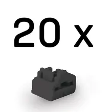 LIN-47892 RJ-45 Port Kilidi (Anahtar Hariç) – 20’li Paket, Siyah Renk<br>
RJ-45 bağlantı noktalarını yetkisiz erişime karşı korur<br>
RJ-45 Port Blockers (Without Key) - Pack of 20, Black<br>
Protects RJ-45 ports from unauthoriz