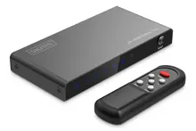 DS-55333 Digitus 8K HDMI Switch, 3x1<br>
Digitus 3x1 HDMI Switch, 8K/60Hz (4:4:4), HDR, HDCP 2.3