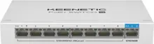 Keenetic PoE+ Switch 9 1x1Gbit 8x1Gbit PoE+ Port IEEE 802.3af/at 120W - KN-4710-01-EU
